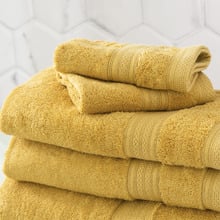 7 Piece Marisse Bamboo & Cotton Bathroom Towel Set
